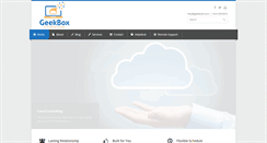 Desktop Screenshot of geekboxit.com